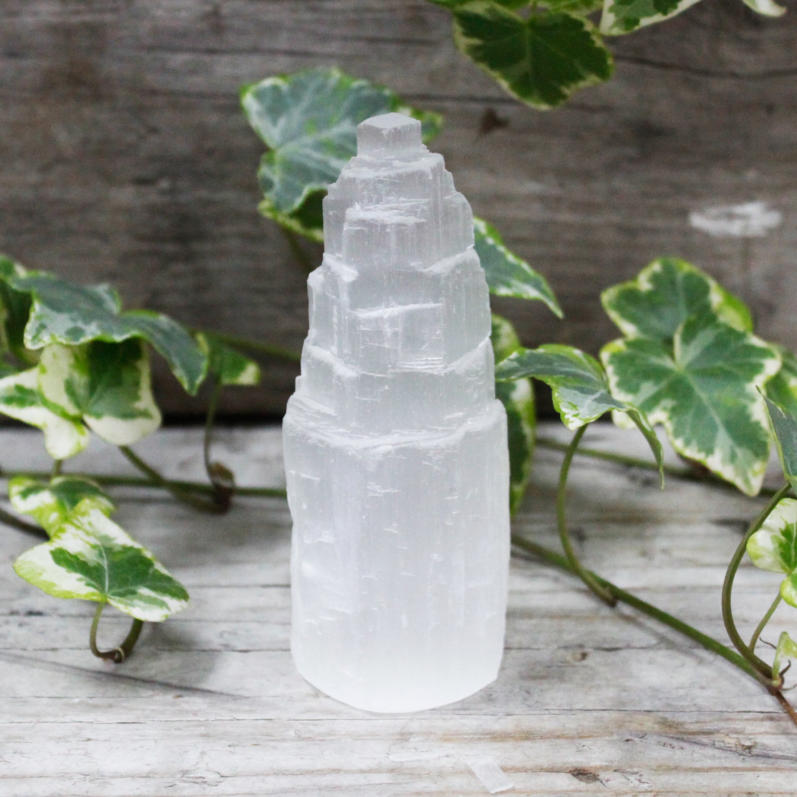 View Natural Selenite Tower 10 cm information