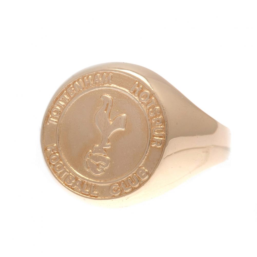 View Tottenham Hotspur FC 9ct Gold Crest Ring Large information