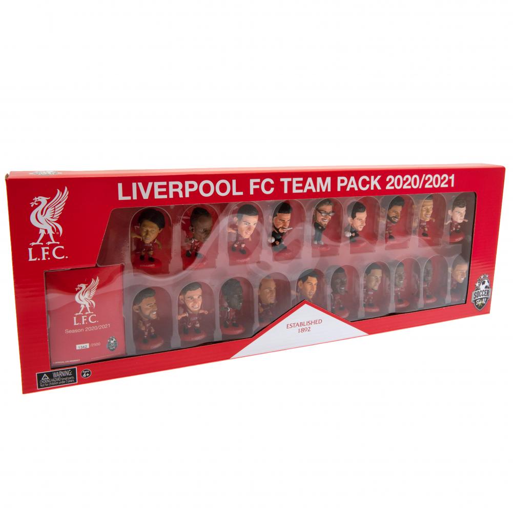 View Liverpool FC SoccerStarz 19 Player Team Pack information