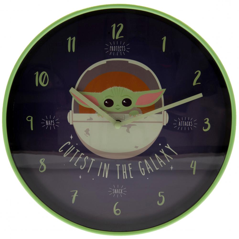 View Star Wars The Mandalorian Wall Clock Cutest information