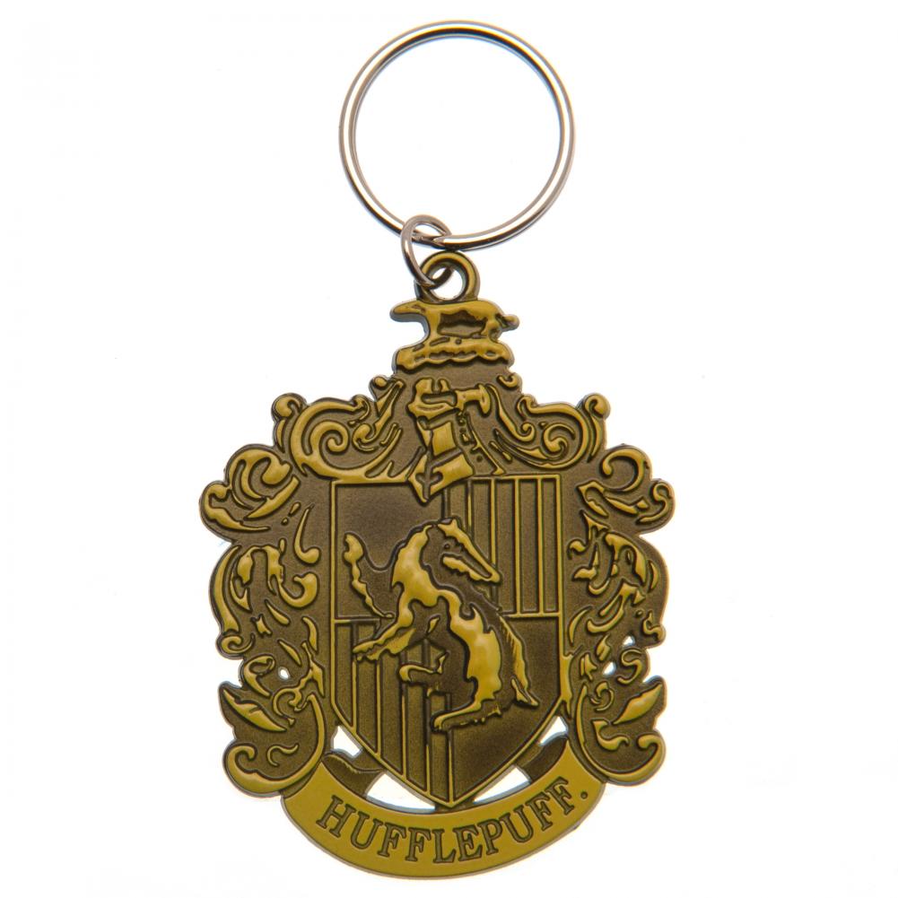 View Harry Potter Debossed Metal Keyring Hufflepuff information