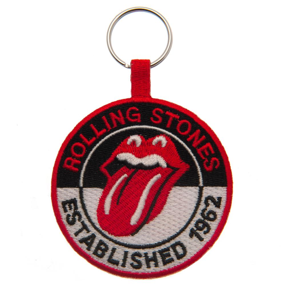 View The Rolling Stones Woven Keyring information