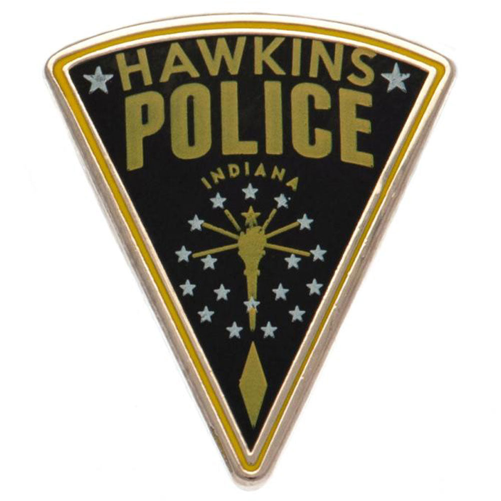 View Stranger Things Badge Hawkins Police information
