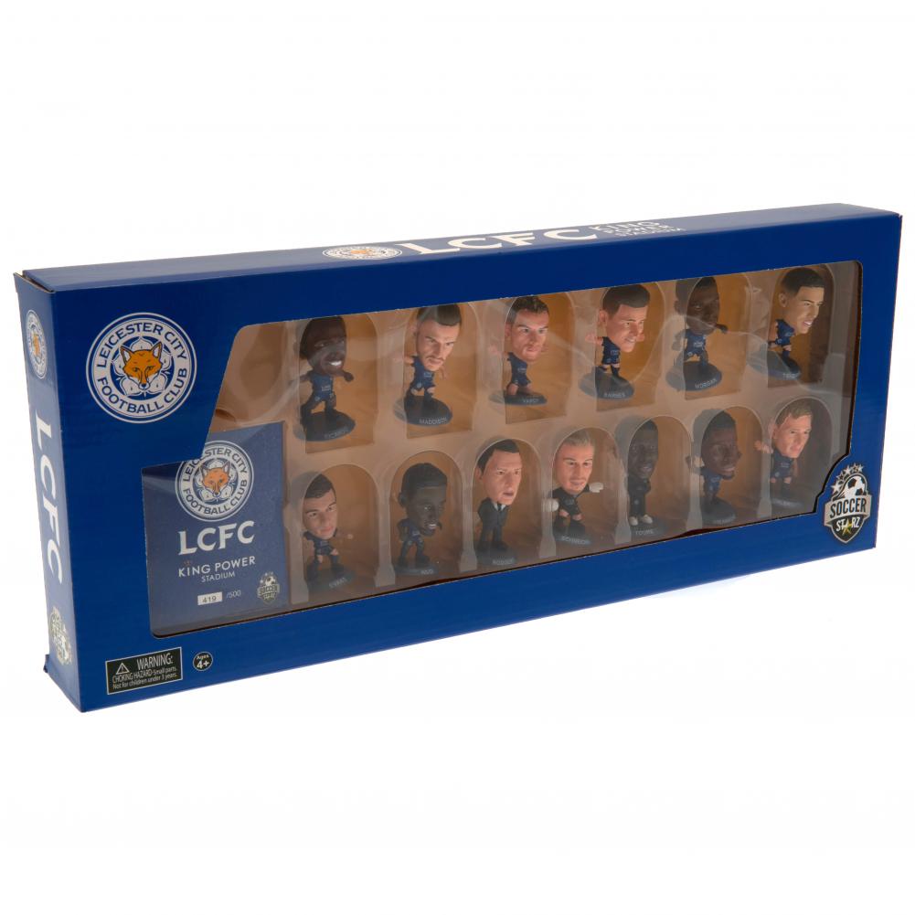 View Leicester City SoccerStarz 13 Player Team Pack information