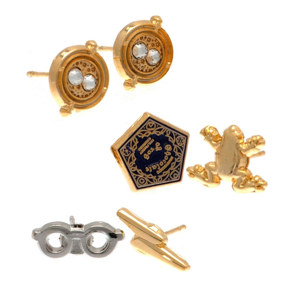 View Harry Potter Gold Plated Earring Set information