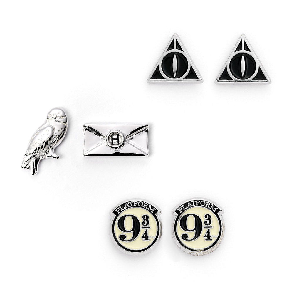 View Harry Potter Silver Plated Earring Set CL information