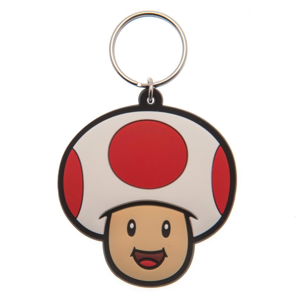 View Super Mario PVC Keyring Toad information