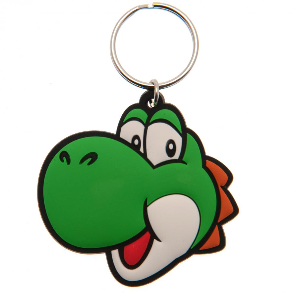 View Super Mario PVC Keyring Yoshi information