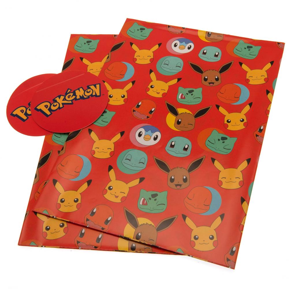 View Pokemon Gift Wrap information