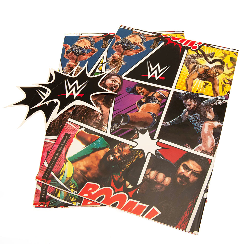 View WWE Gift Wrap information