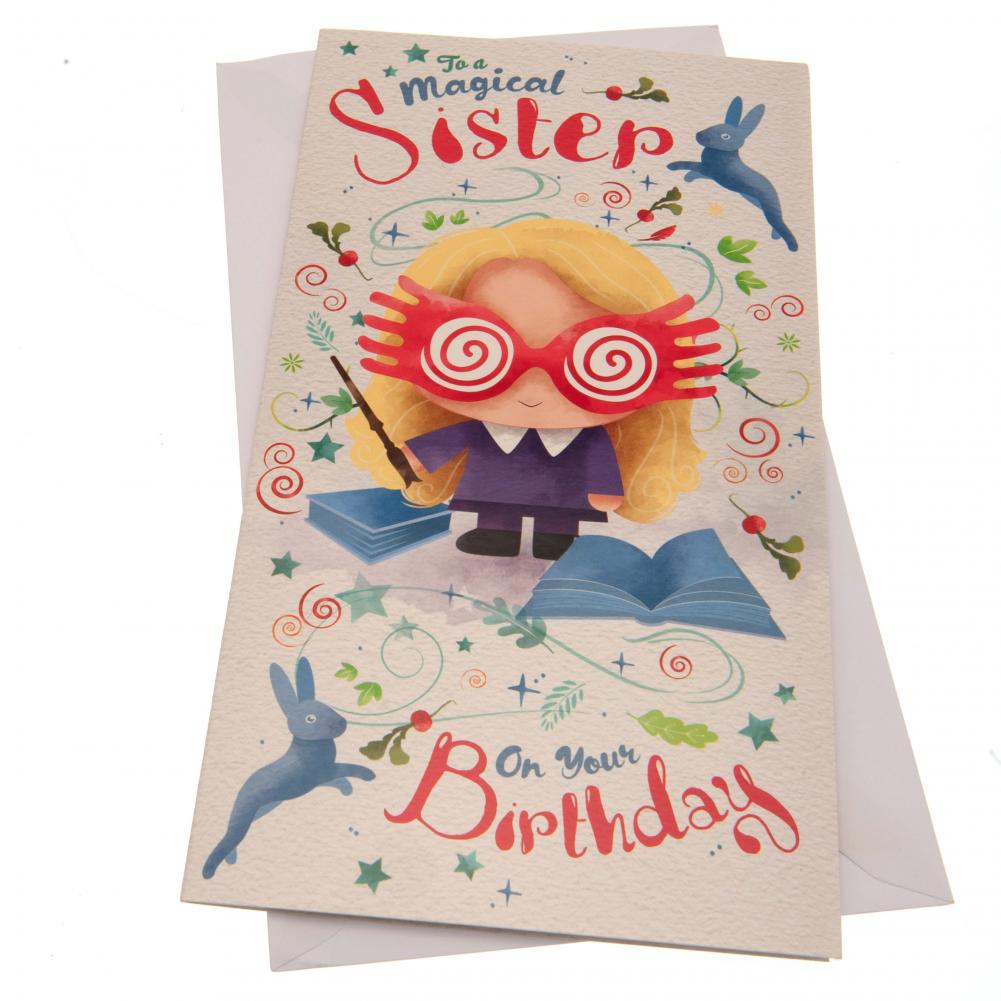 View Harry Potter Birthday Card Sister information