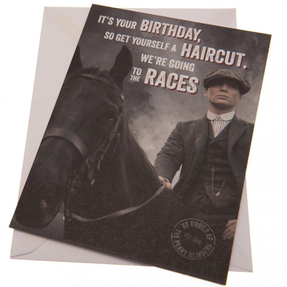 View Peaky Blinders Birthday Card Races information