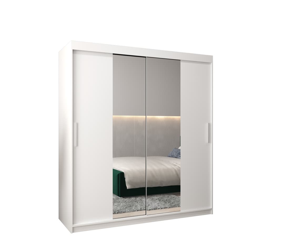 View Tokyo I Sliding Door Wardrobe 180cm White 180cm information