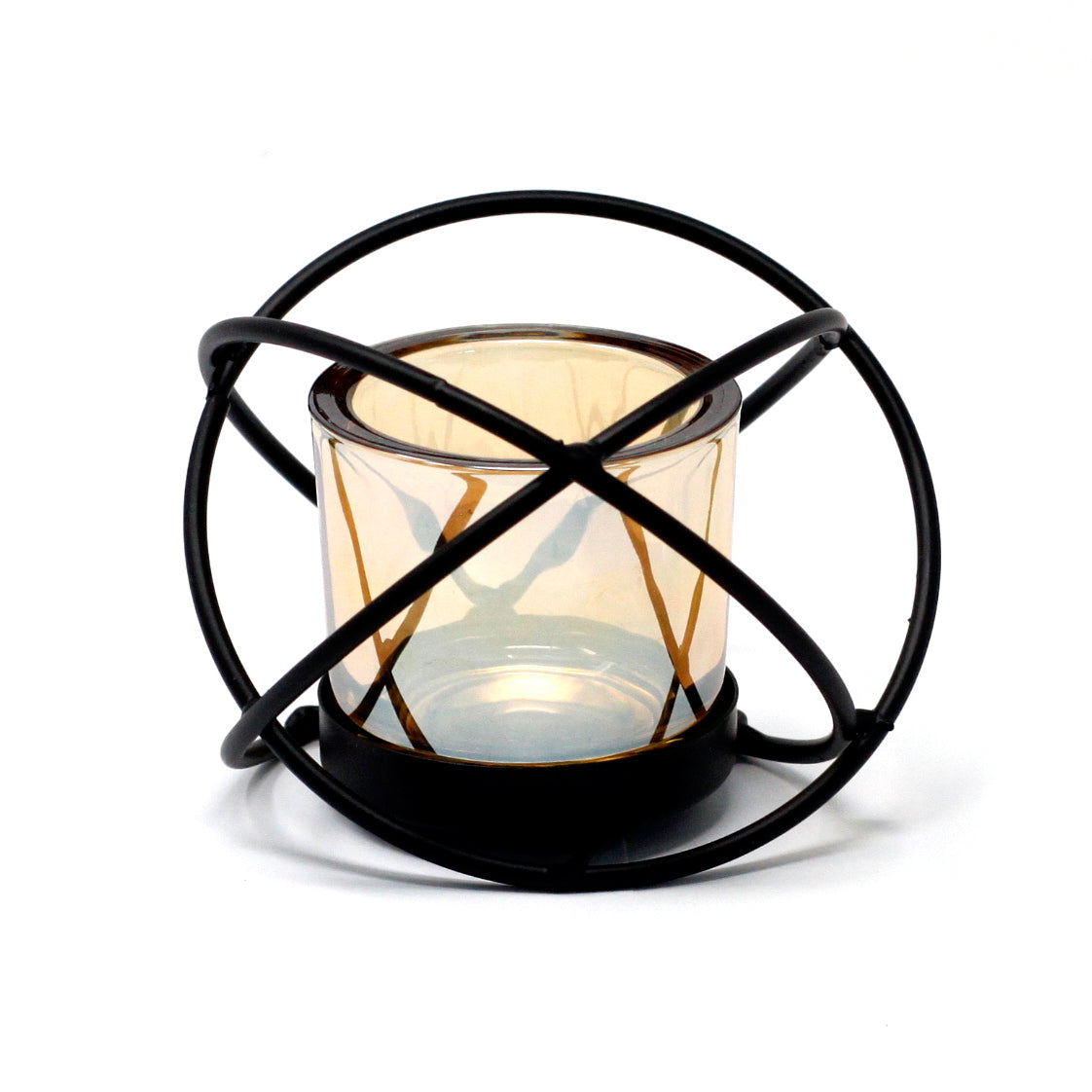 View Centrepiece Iron Votive Candle Holder 1 Cup Single Ball information