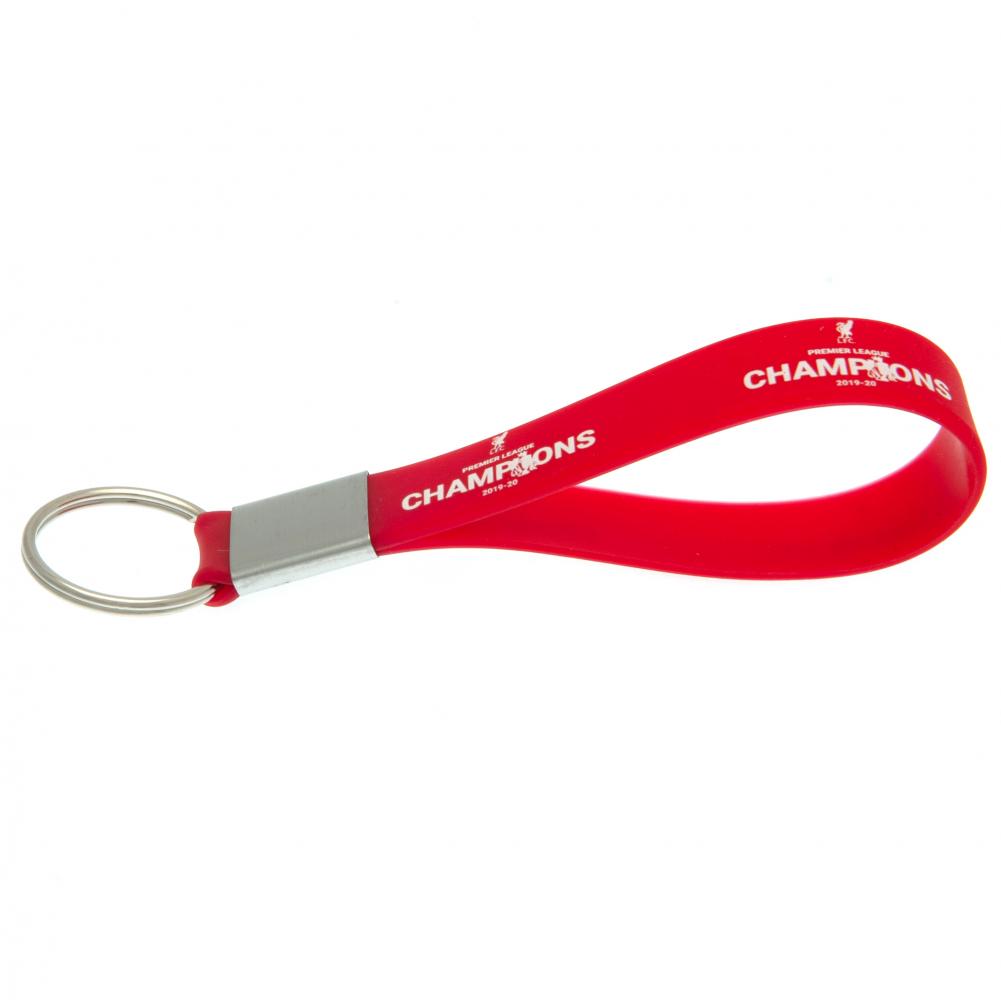 View Liverpool FC Premier League Champions Silicone Keyring information