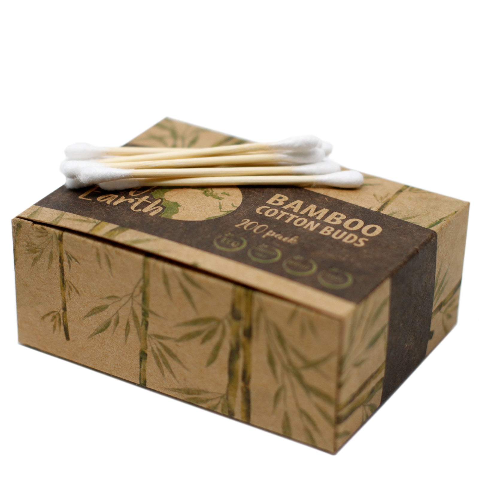 View Box of 200 Bamboo Cotton Buds information