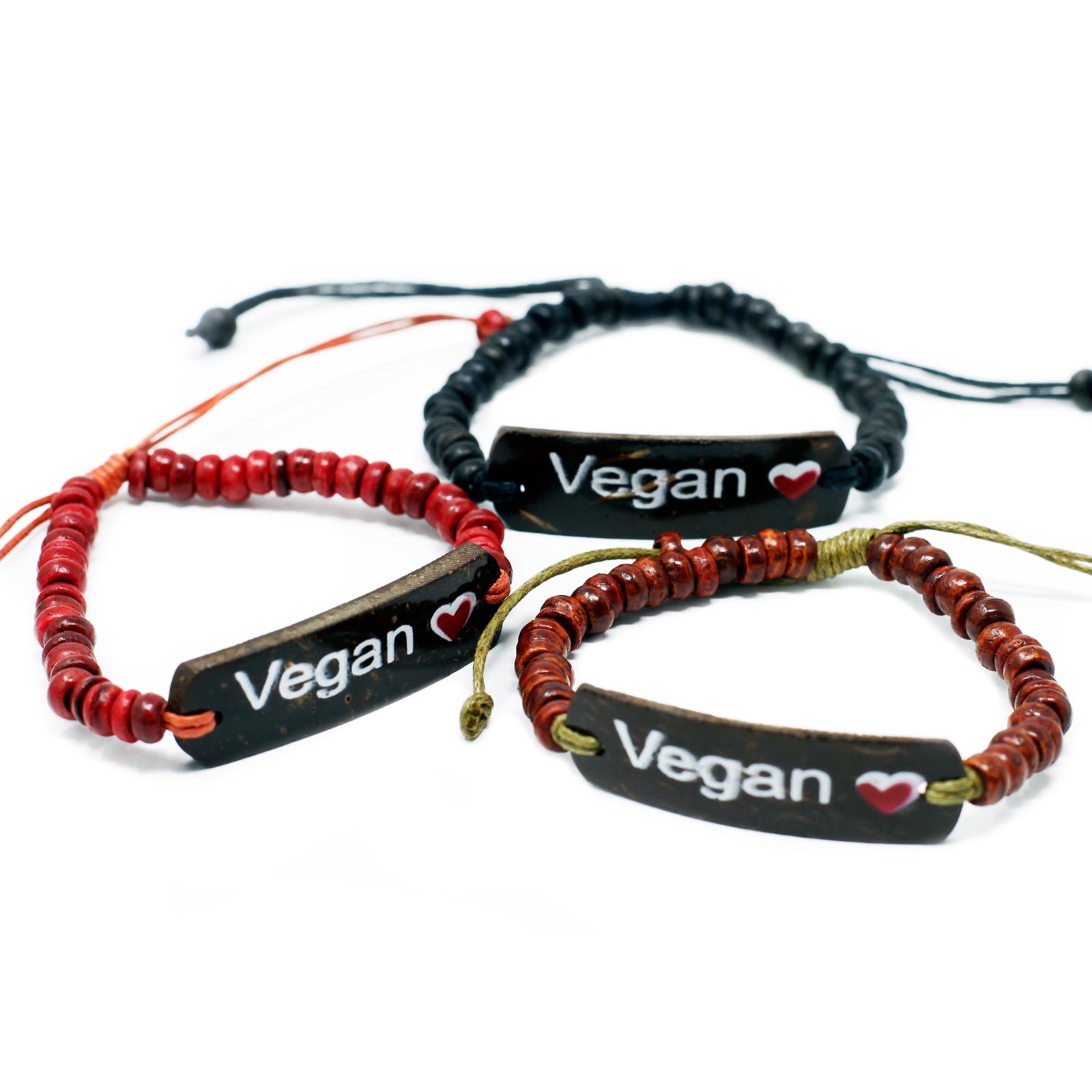 View Coco Slogan Bracelets Vegan information