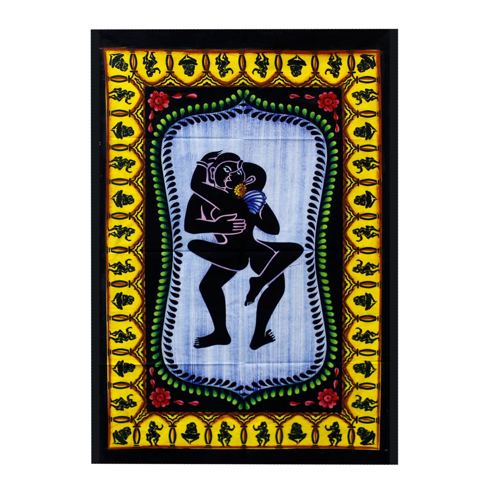 View Handbrushed Cotton Wall Art Kamasutra information