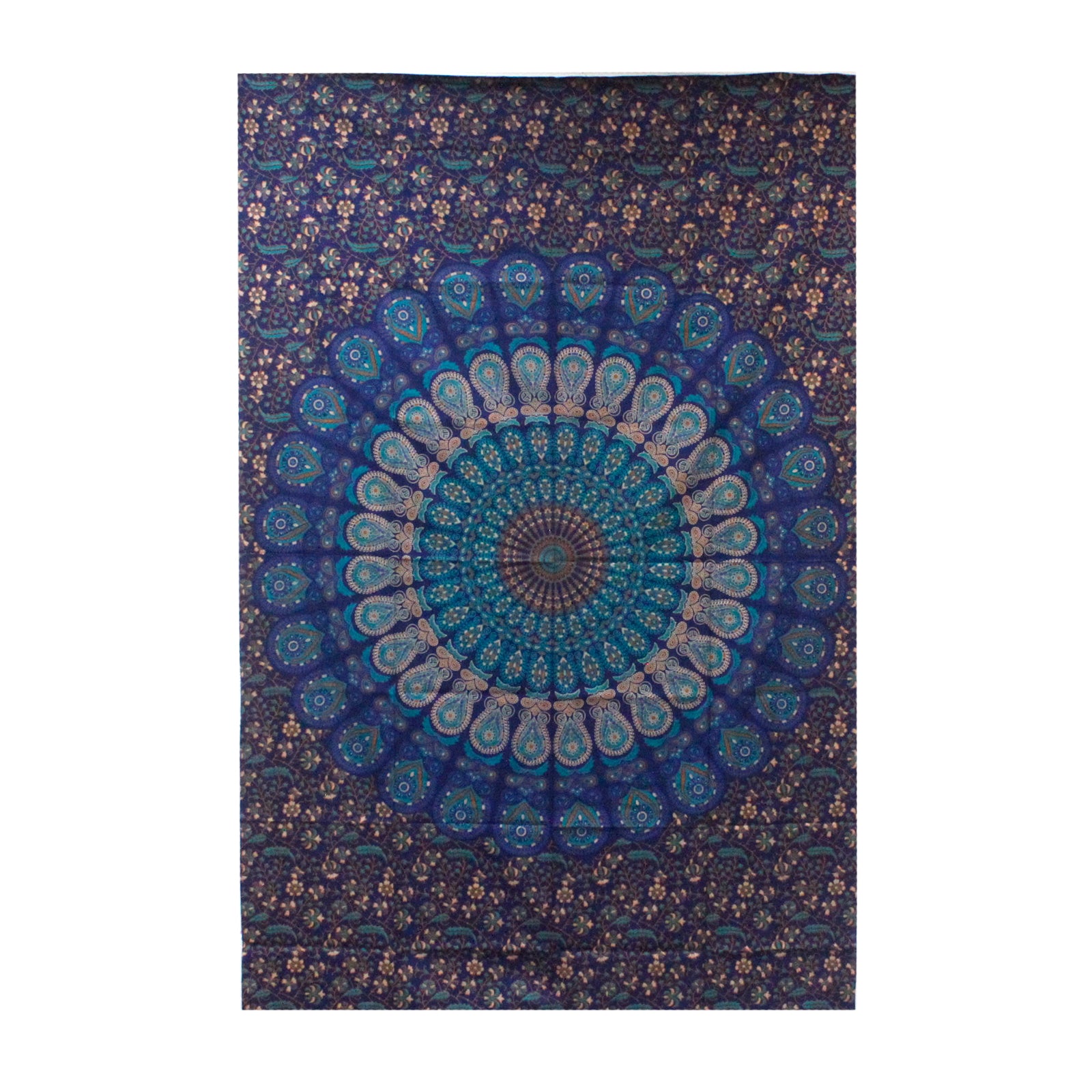 View Single Cotton Bedspread Wall Hanging Classic Mandala information