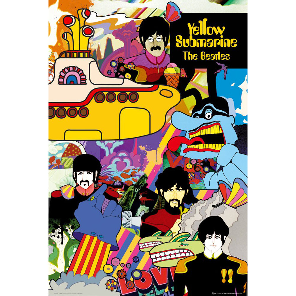 View The Beatles Poster Yellow Submarine 204 information