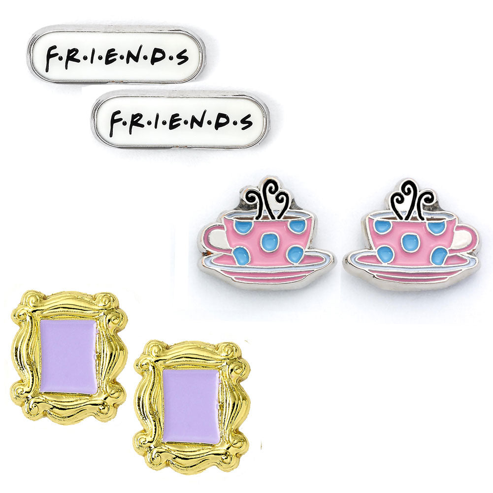 View Friends Stud Earring Set information