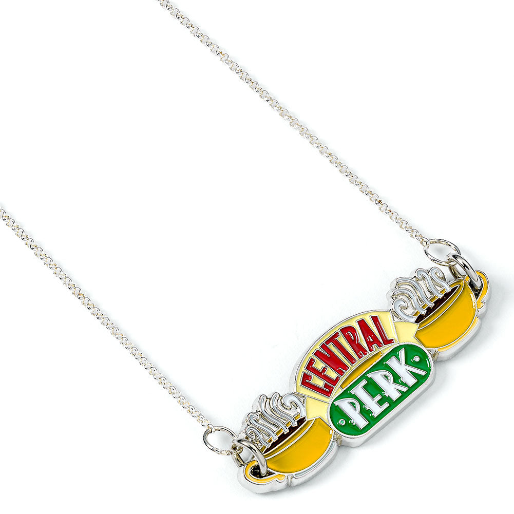 View Friends Silver Plated Necklace Central Perk information