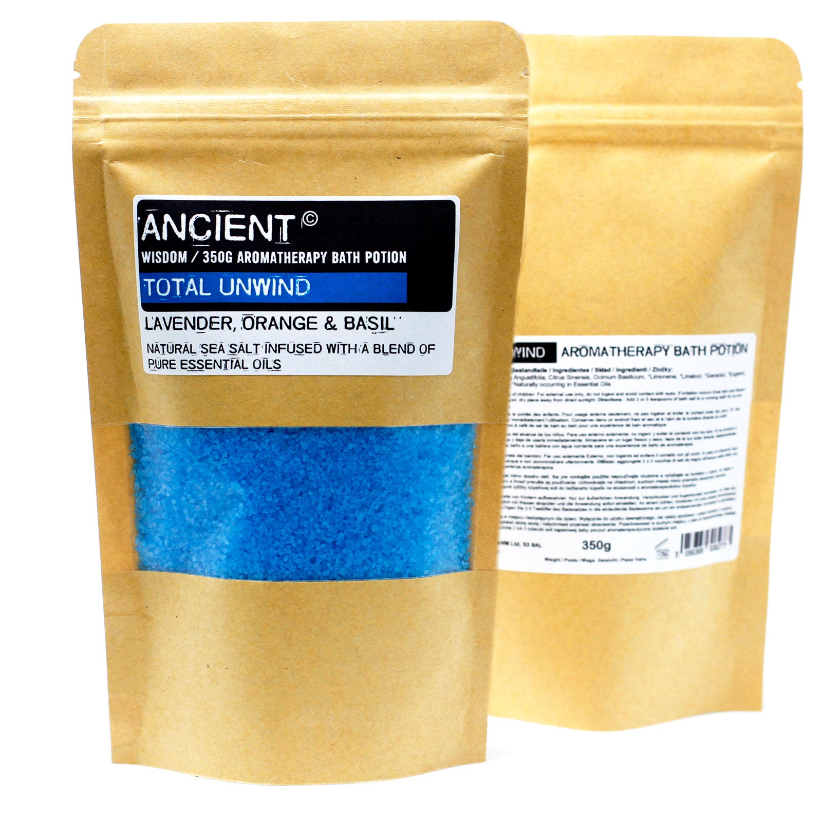 View Aromatherapy Bath Potion in Kraft Bag 350g Total Unwind information