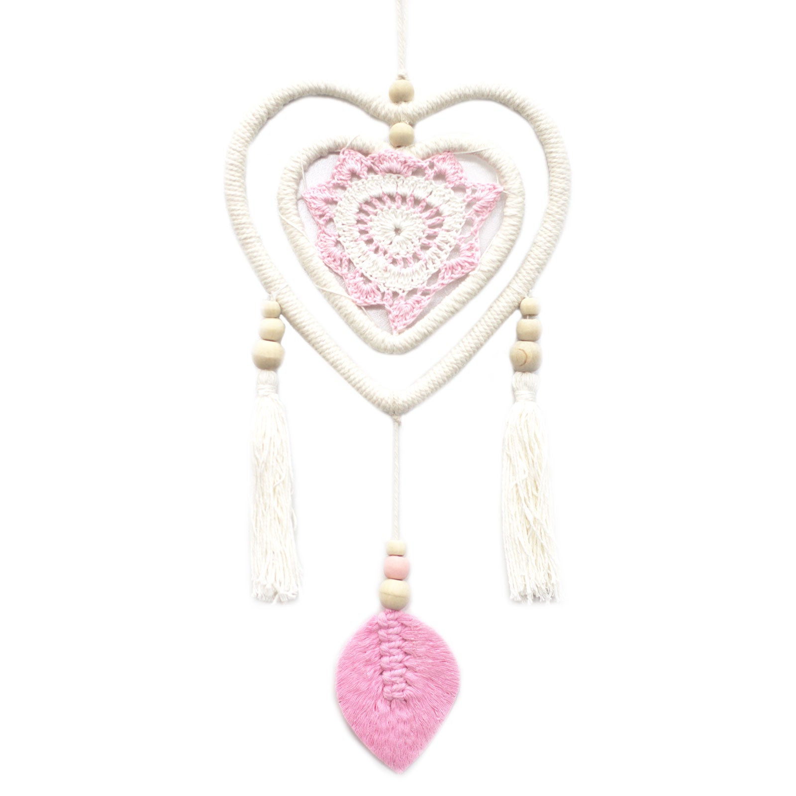 View Dream Catcher Medium Pink Heart in Heart information