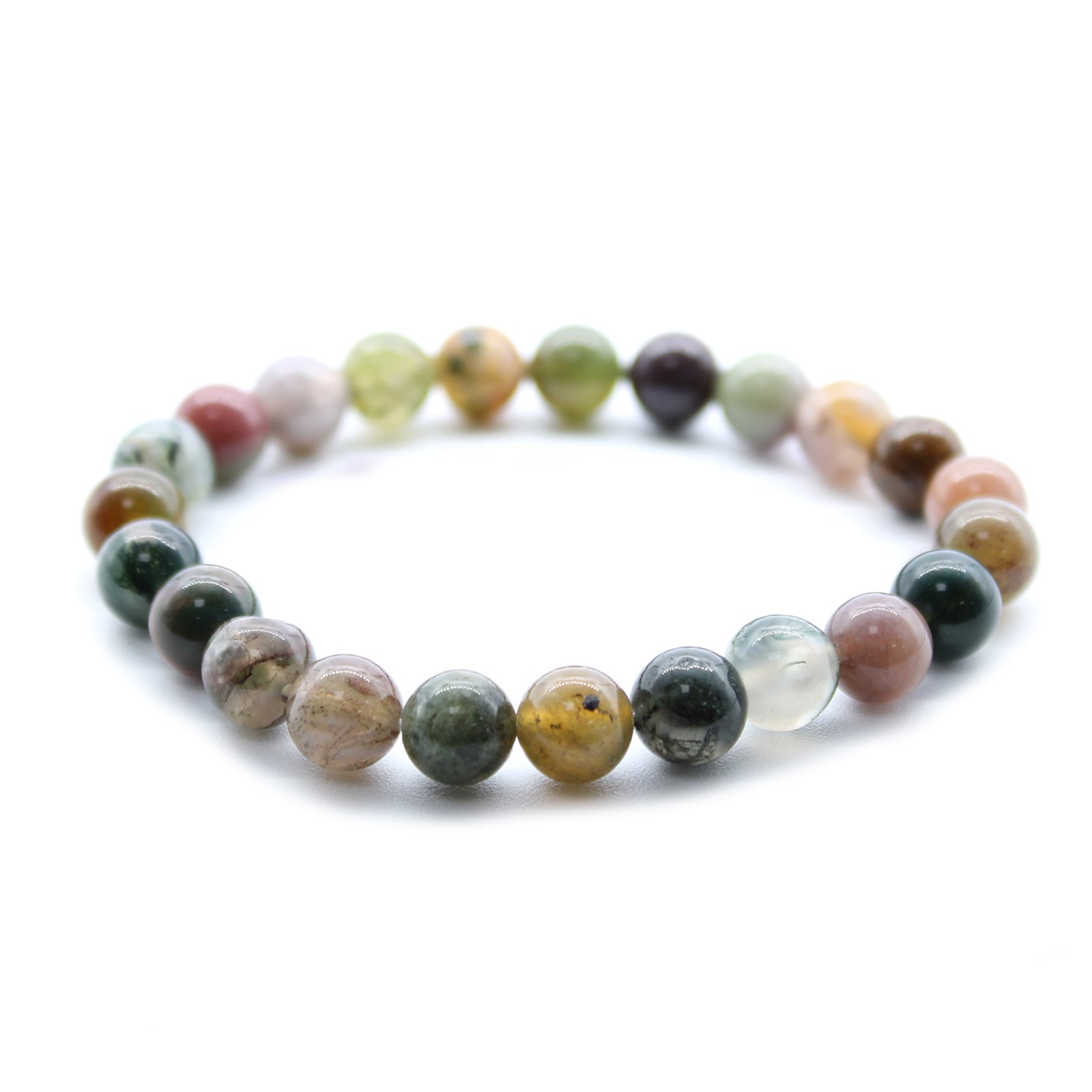 View Power Bracelet Moss Agate information