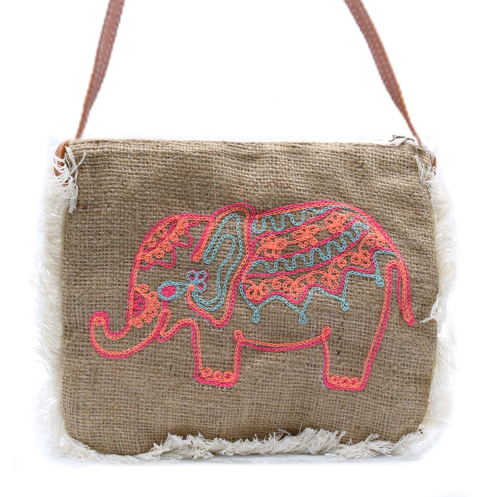 View Fab Fringe Bag Elephant Embroidery information