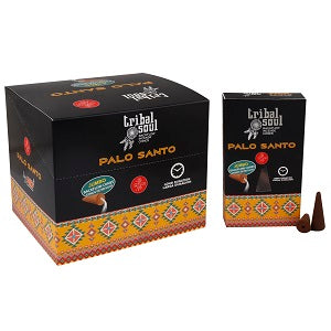 View Tribal Soul Backflow Incense Cones Palo Santo information