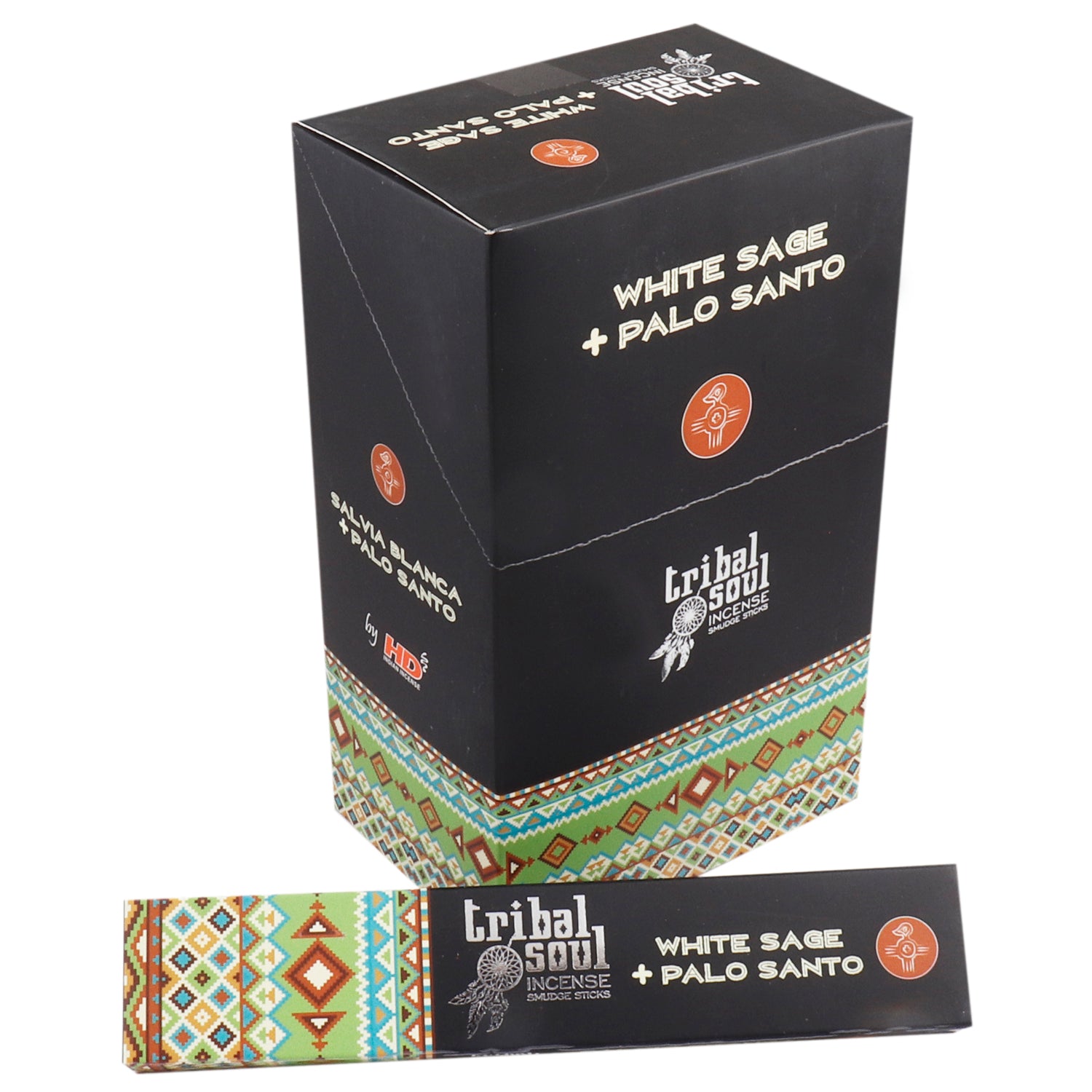 View Tribal Soul Incense Sticks White Sage Palo Santo information