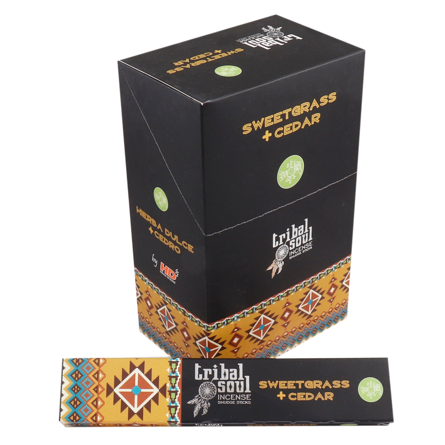 View Tribal Soul Incense Sticks Sweet Grass Cedar information