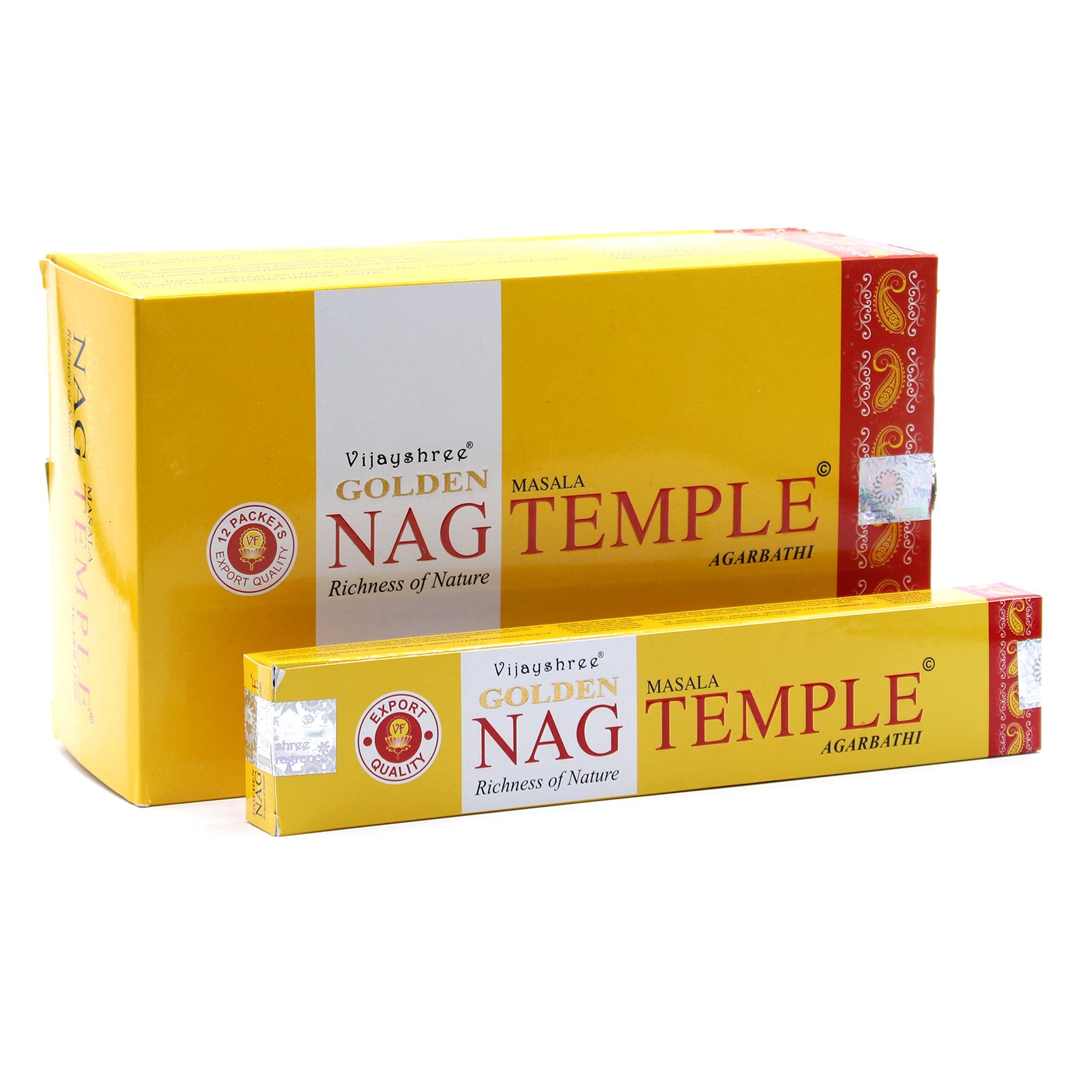 View 15g Golden Nag Temple Incense information