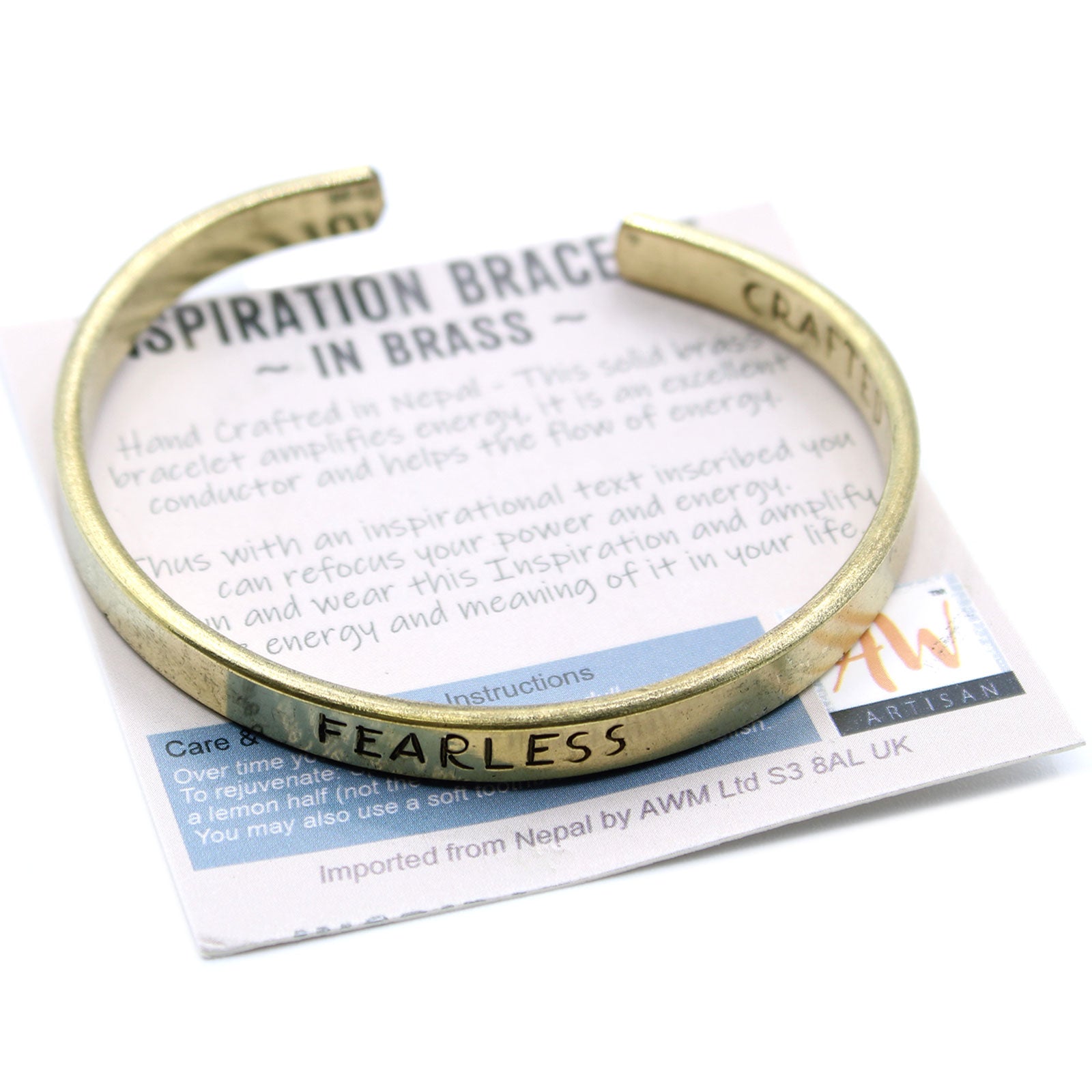 View Inspiration Bracelet Brass Selection information
