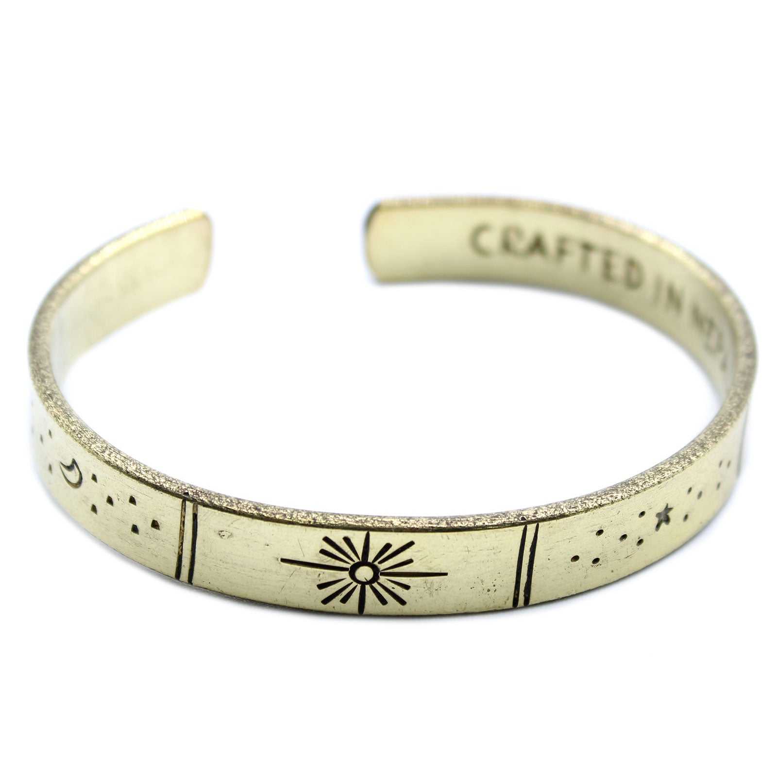 View Inspiration Bracelet Brass Snrise Galaxy Stars Earth information