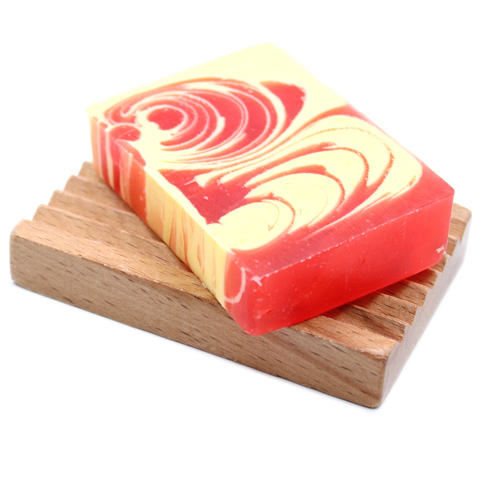 View Handcrafted Soap 100g Slice Strawberry information