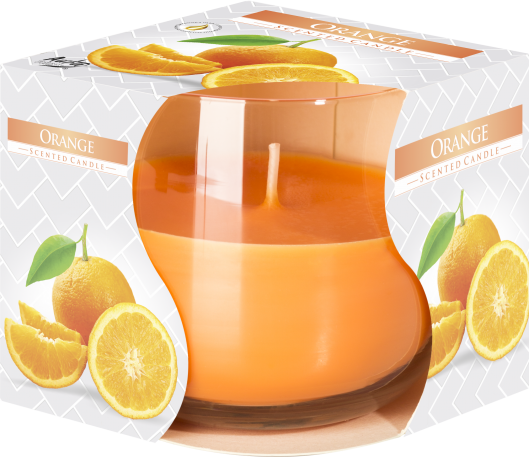 View Scented Glass Jar Candle Orange information