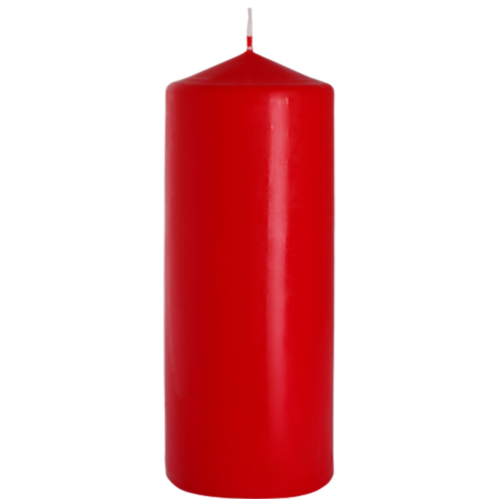 View Pillar Candle 80x200mm Red information