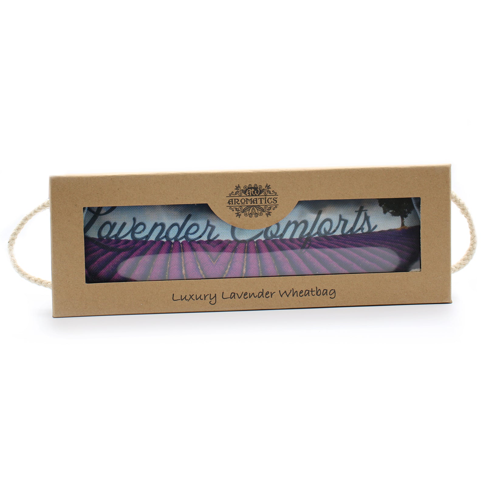 View Luxury Lavender Wheat Bag in Gift Box Lavender Comforts information