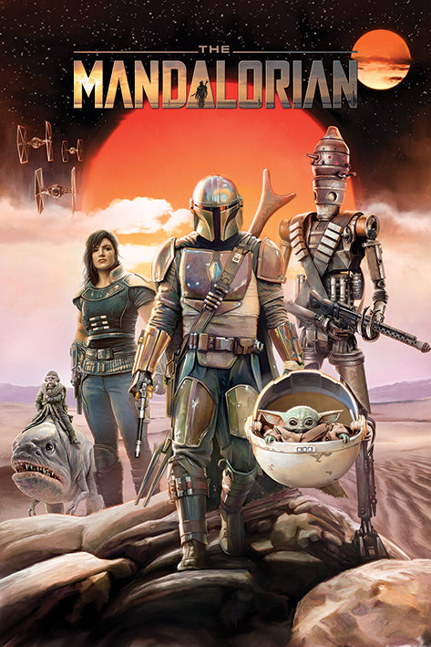 View Star Wars The Mandalorian Poster Group 89 information