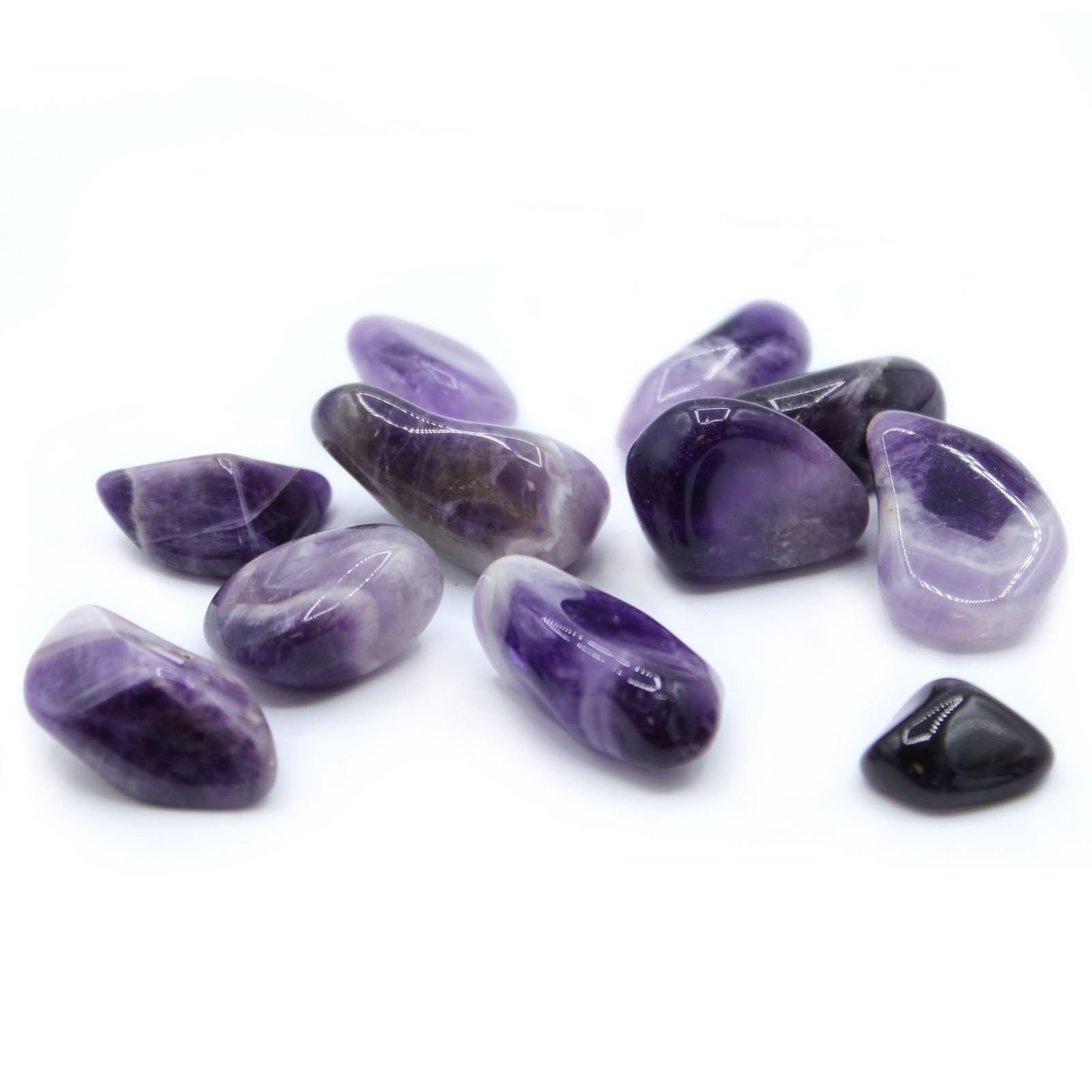 View Tumble Stones Amethyst Banded Band A information