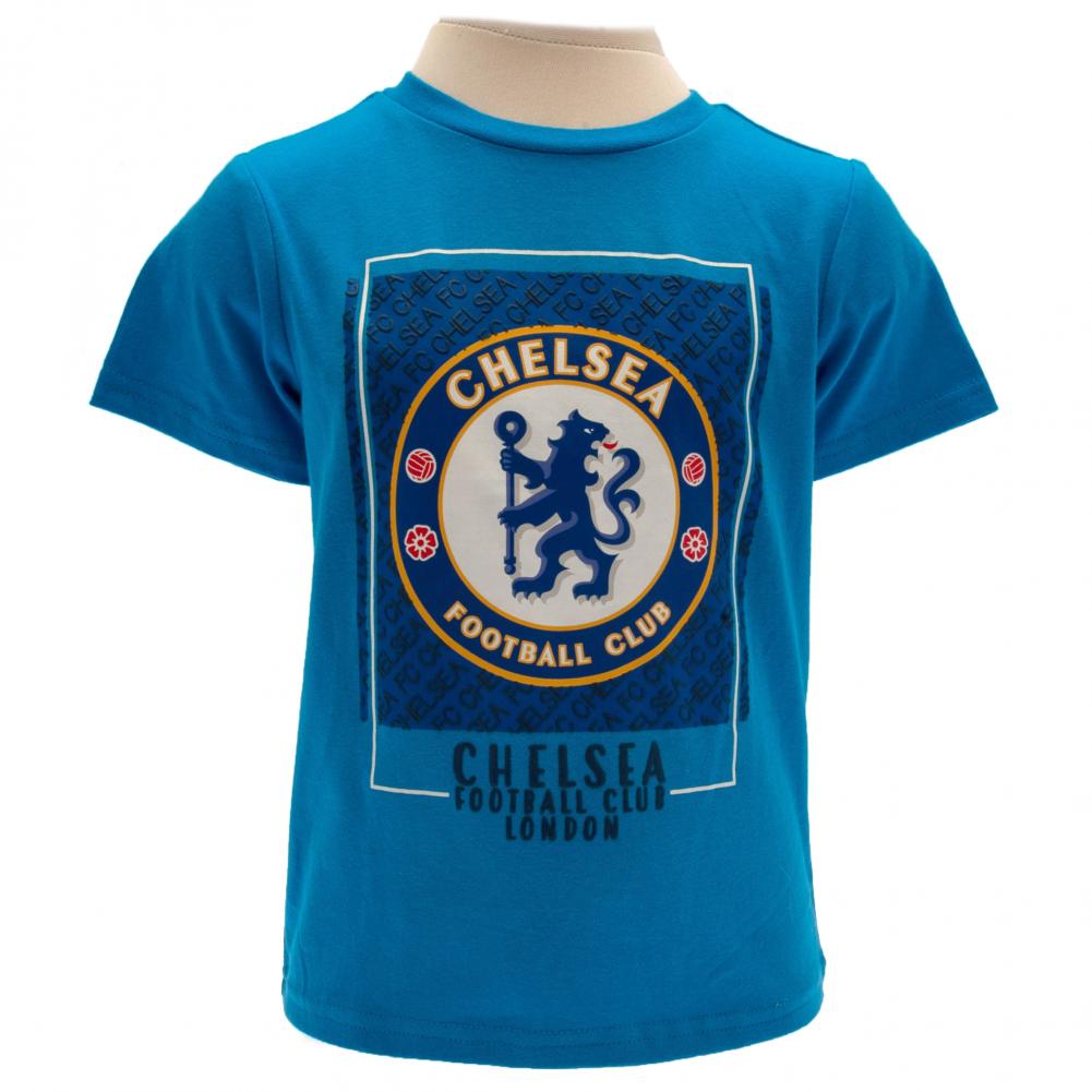 View Chelsea FC T Shirt 1218 mths BL information