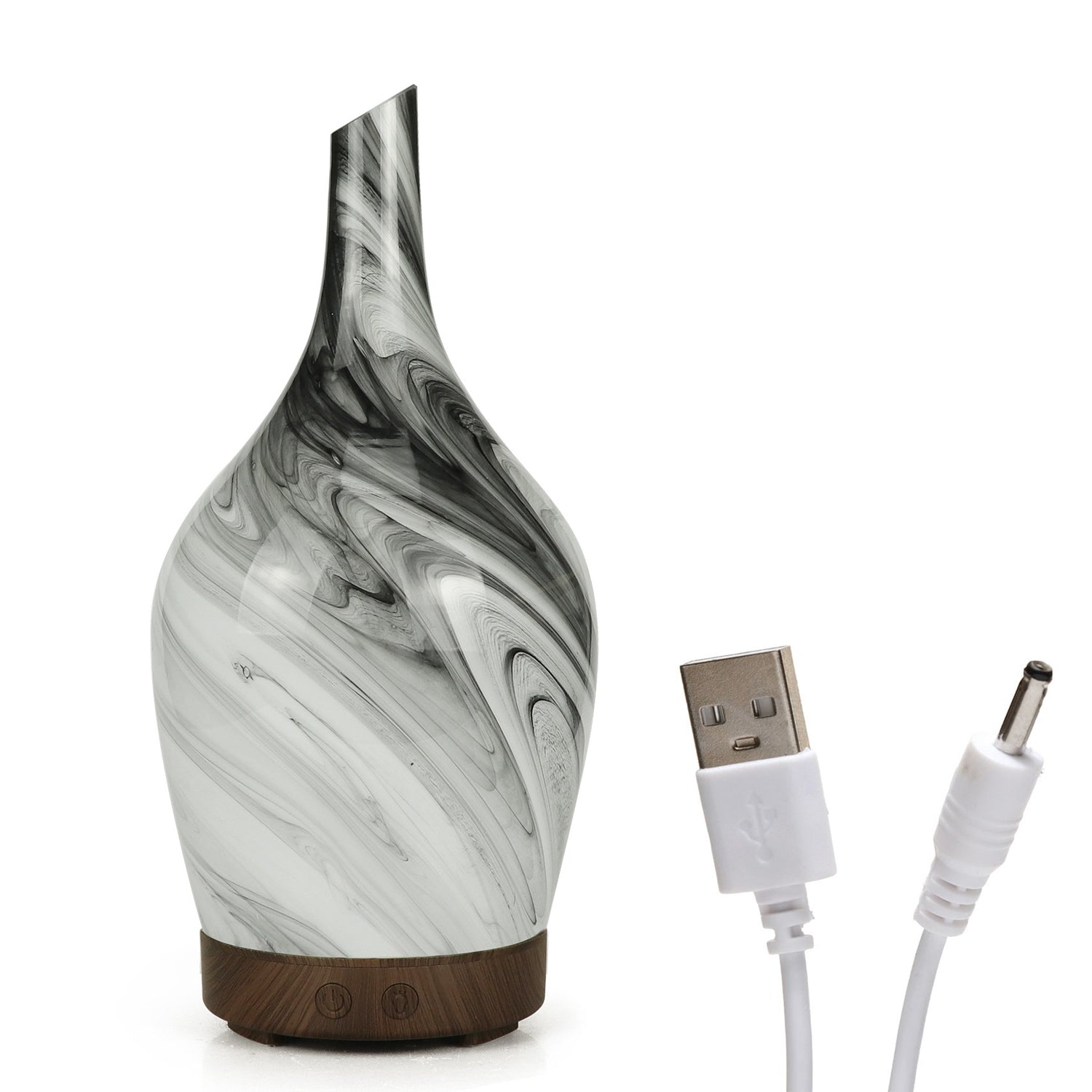 View Aroma Atomiser Glass Abstract Grey USB information