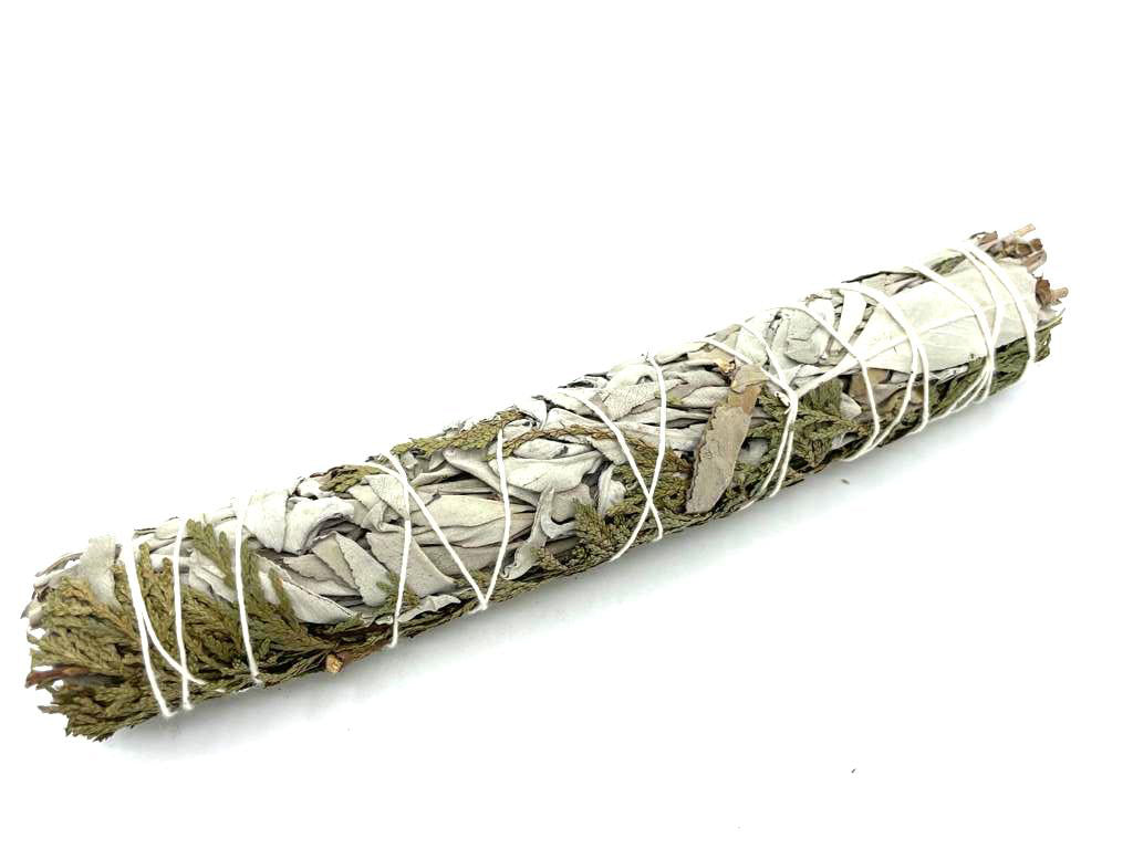 View Smudge Stick White Sage Cedar 22 cm information