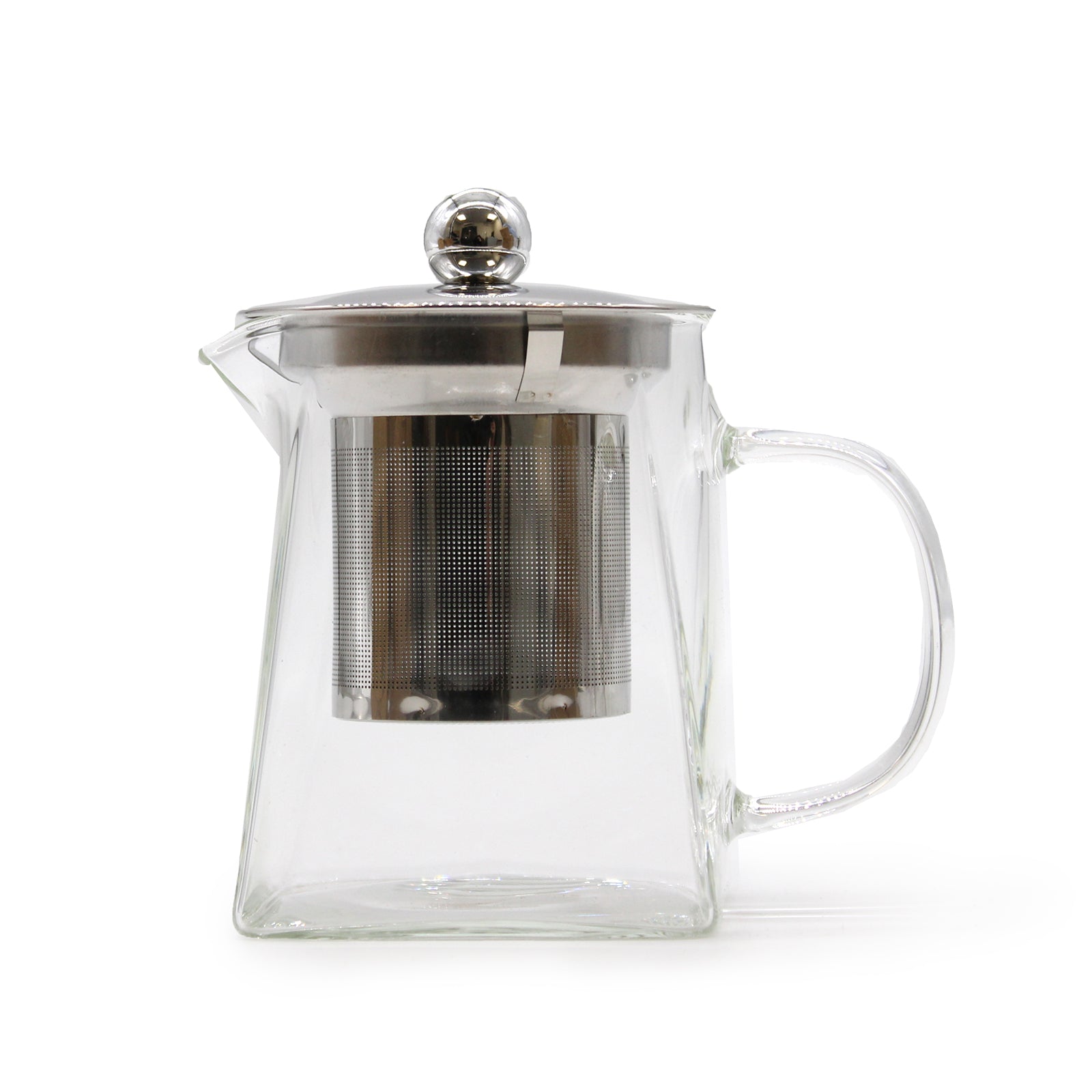 View Glass Infuser Teapot Tower Shape 350ml information