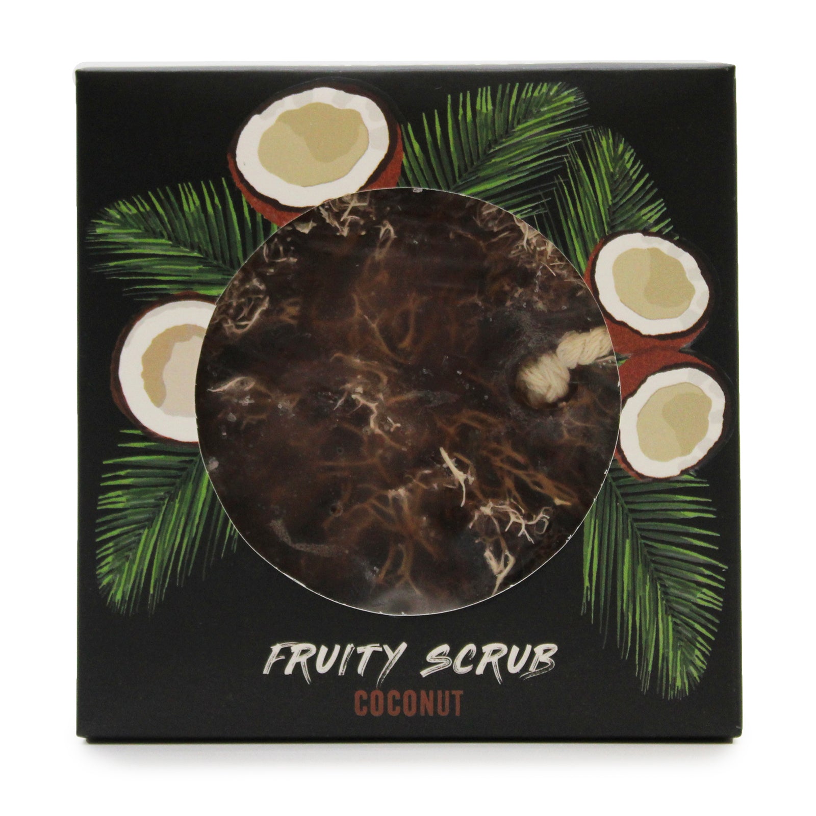 View Fruity Scrub Soap on a Rope Coconut information