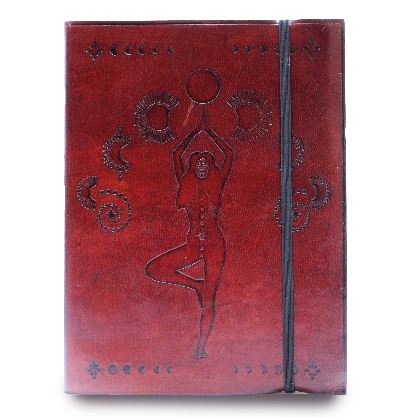 View Medium Notebook with strap Cosmic Goddess information