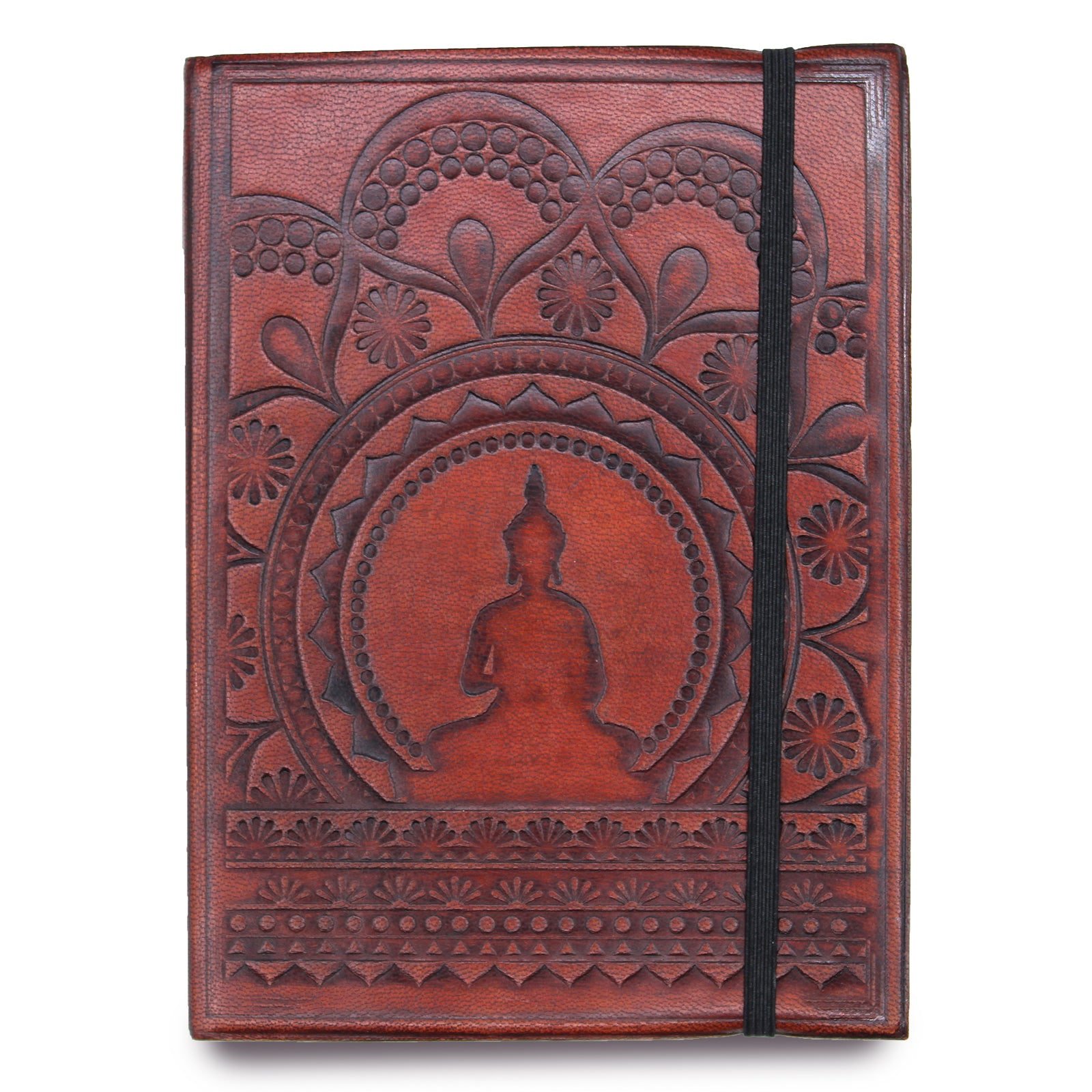 View Small Notebook with strap Tibetan Mandala information