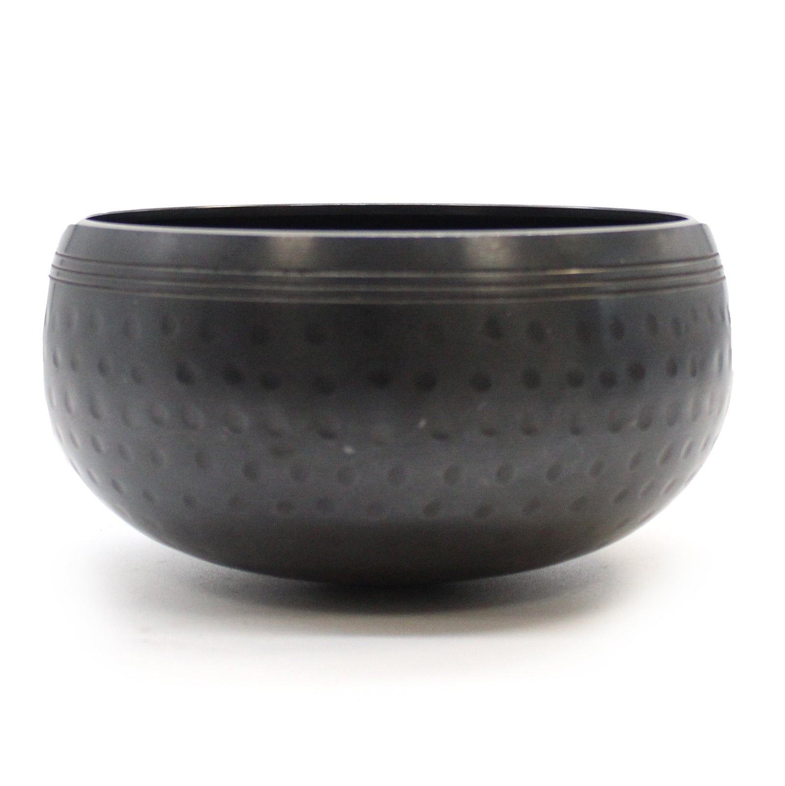 View Small Black Beaten Bowl 14cm information